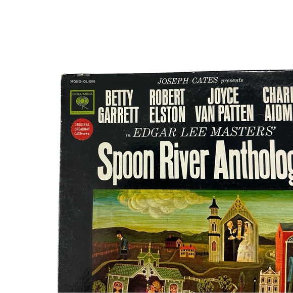 Spoon River Anthology Broadway Cast Columbia Masterworks OL 6010 Vinyl Record - Picture 2 of 15